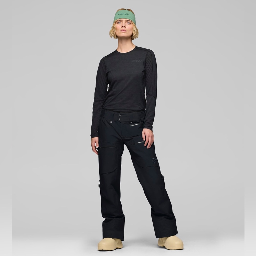 NORRONA Stranda Dri2 Insulated Ski Snowboarding Pant Trousers Women Size L